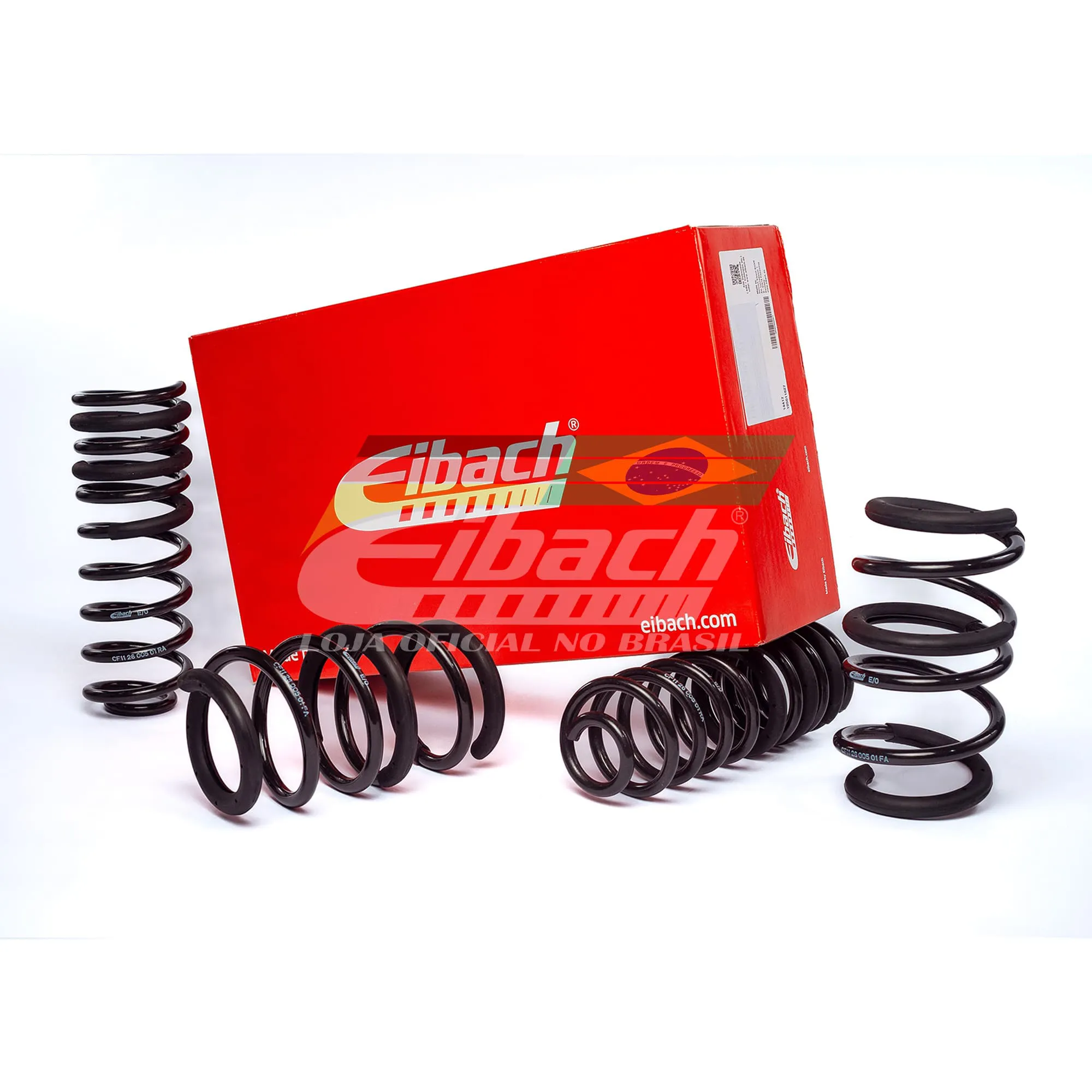 Pro-Kit Molas Esportivas Eibach Renault Logan 1.6 2014 até 2020