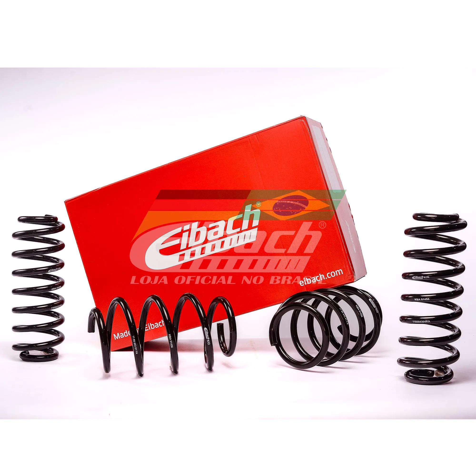 Pro-Kit Molas Esportivas Eibach VW Novo Polo 1.0 1.6 1.0 TSI 1.4 TSI 2017 até 2026