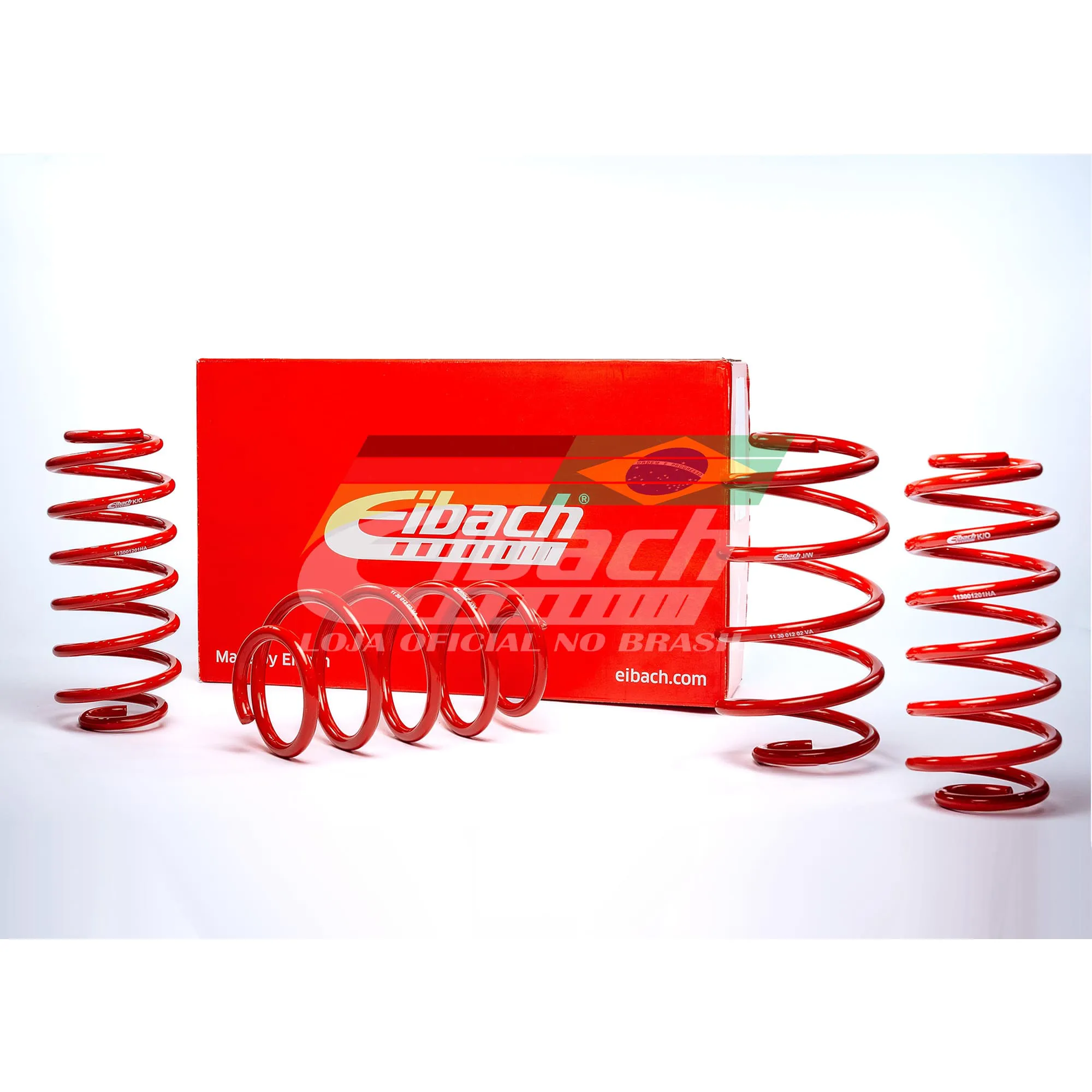 Pro-Kit Molas Esportivas Eibach Fiat Bravo 1.4 T-Jet e 1.8 2010 até 2017