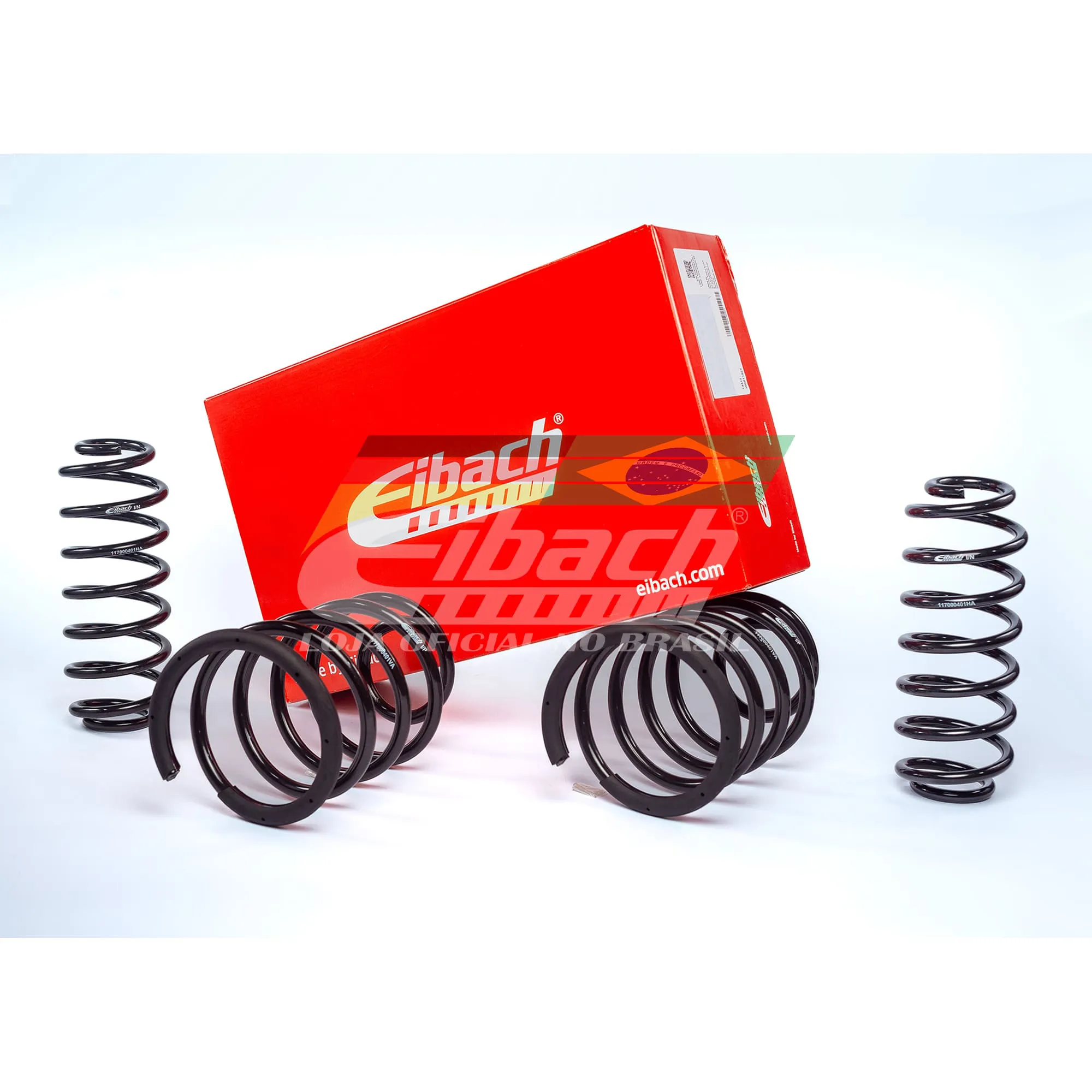 Pro-Kit Molas Esportivas Eibach Peugeot 307 Hatch 1.6 e 2.0 Manual 2004 até 2012